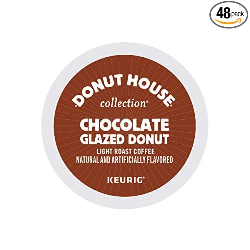 Green mountain coffee donut house collection chocolate glazed donut Light roast k-cup packs 12ct (099555087239)