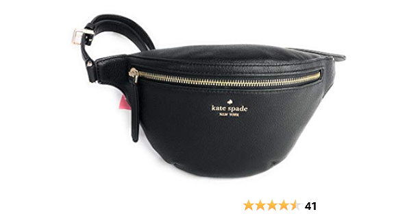kate spade black fanny pack
