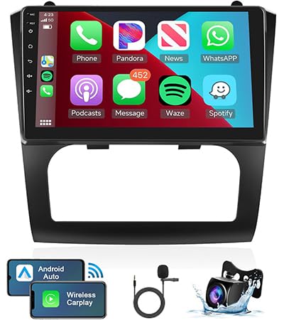 Photo 1 of [4+64G] Car Stereo for Nissan Altima 2008-2012 Auto A/C Wireless Carplay Android Auto,9" Touch Screen Radio, Android/GPS/WiFi/EQ DSP/UI/Bluetooth5.0/SWC/Backup Camera for Nissan Altima Radio
