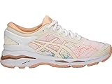 ASICS Gel-Kayano 24 Lite-Show White/White/Apricot Ice Womens Running Size 8.5M