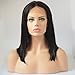 13x6 Deep Part Short Bob Human Hair Pre Plucked Hair Line Straight Bob Full Lace Frontal Wigs 150% Density with Baby Hair for Black Women