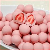まるごといちごチョコレート500グラム フリーズドライの苺をくるんだチョコレート