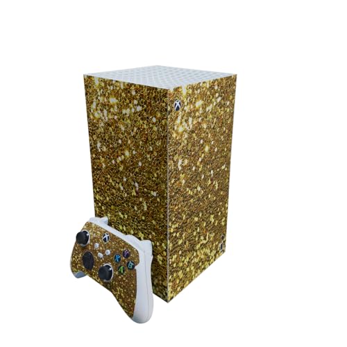 Gaming Skin Compatible with Microsoft Xbox Series X Digital Edition Bundle - Go…