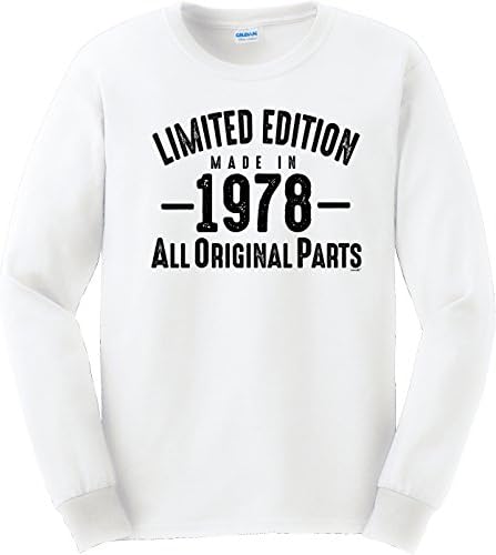 MN-LS 40th Birthday Gifts Limited Edition Made In 1978 All Original Parts-MN-LS-1978-0073-S-White