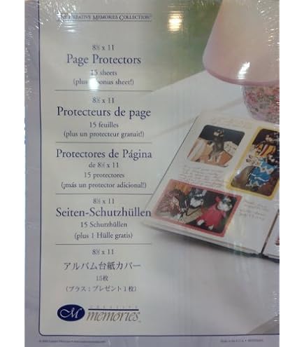 Amazon.com: The Creative Memories Collection White Scrapbook Pages