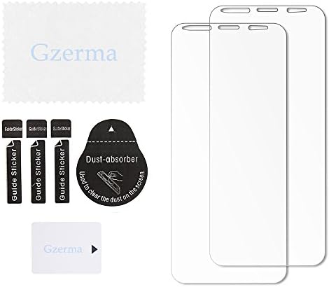 Pack of 2 Gzerma Screen Protector Film for Samsung S9 Plus, Full Coverage Ultra Clear Case Friendly Front TPU Protective Cover for Samsung Galaxy S9 Plus 6.2 inch (Not Tempered Glass)