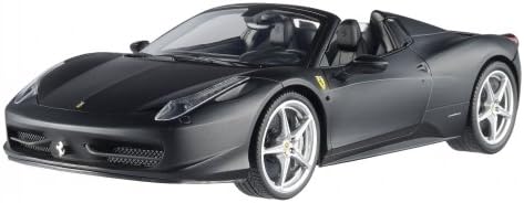 Hotwheels Heritage 1:18 Ferrari 458 Italia Spider Matt Black Die Cast Model