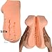 SHEQU Sex Love Full Body Doll for Men Masturbation, Realistic 3D Male Masturbator with Julice Vagina Tight Anal Adult Toy Double-Entry-Holed with Big Boobs 6.6Pounds (Sexy Jessie)