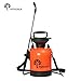 PATHONOR Super Garden Sprayer, 3L/0.8Gal Pressure Sprayer weed Sprayer with 22 inch Wand and 51 inch hose for Fertilizer Herbicides Pesticides