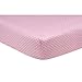 Trend Lab Pinky Sky 3 Piece Crib Bedding Set, Can Be Used As A Blanket Or A Playmat for Tummy Time, Includes Quilt, Fitted Crib Sheet and Skirt