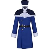 HOLRAN Women's Anime Cosplay Costume Outfit Dress Cape Hat Belt
