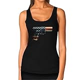USA Pistol American Gun Flag - 4th of July - Women's Tank Top