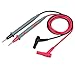 Neoteck 2 PCS 1000V/10A Professional Electronic Test Lead Kit Digital Multimeter Test Lead Probe Multimeter Probe Cable Wire Pen Red/Black Replacement