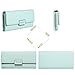 AOLINER Women RFID Blocking Multi Card Organizer Wallet for Women Purse