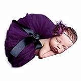 DZT1968® Baby Girl Headband Bowknot Lace Tutu Skirts Costume Photo Prop Outfit
