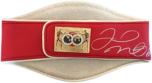 Floyd Mayweather Jr. Autographed IBF Full Size Championship Boxing Belt Silver Signature