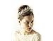 Bridal Tiara Wedding Crown Leaf Headband Grecian Wreath Laurel Wedding Goddess Headpiece with Crystal and Pearl