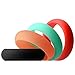 Aven Womens Silicone Wedding Ring - 4 Rings Pack - 5.5mm Wide(2mm Thick)-Black, Coral, Red, Turquoise(5)