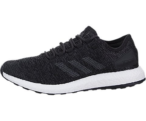 adidas Performance Men's Pureboost, Black/Dark Solid Grey/Black, 8 Medium US