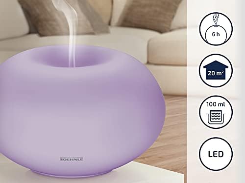 Milano Plus Aroma Diffuser mit Fernbedienung, Lufterfrischer mit Beduftung und/oder Beleuchtung, Diffuser mit Farbwechsel und Stopp-Funktion