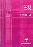 Clairefontaine Metric Forum Schülerkalender 2019/2020: verschiedene Farben (schwarz, lila, blau, t by