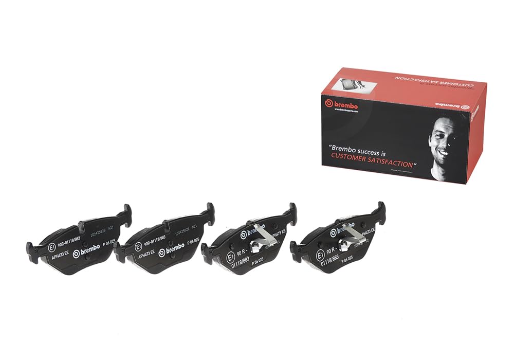 Brembo P06025 Rear Disc Brake Pad - Set of 4