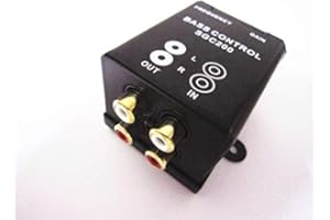 Wandalu Car Home Amplifier Subwoofer Equalizer Crossover RCA Adjust Line Level Volume