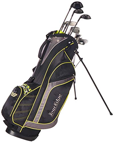 Tour Edge Golf Bazooka Steel Box Full Golf Club Set, Black