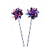 Large Patriotic Pinwheels (12 Pack) Jumbo Size - USA Flag Designs