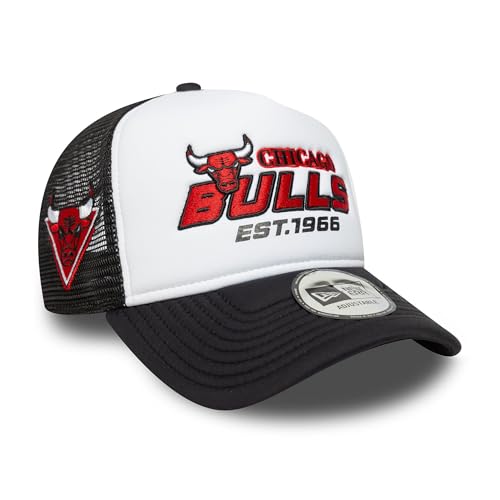 New Era Chicago Bulls A-Frame Trucker Cap Schwarz - One-Size