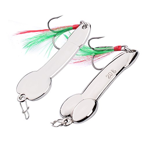 image for Sunlure Spoon Fishing Lures Metal Jig Lure Cranbait Casting Sinker Spo