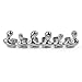 JINAO Custom 14k Rose Gold Plated Hip Hop Teeth Drip Grillz Caps Lower Bottom Grill