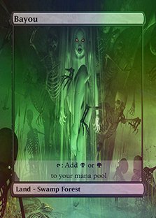 Bayou - Casual Play Only - Customs Altered Art Foil