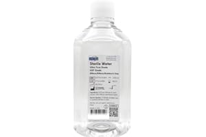 UFC BIO Sterile Water - Ultra Pure USP Grade - RNase/DNase/Endotoxin Free, Sterile 18.2 Mega Ohm-cm Deionized Water - 1000mL - 1L