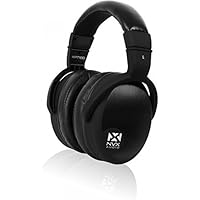 NVX® Perfect10 Studio Over-Ear [42mm Driver] Headphones with ComfortMax® Earpad Cushions and 1/4-inch adapter [XPT100]