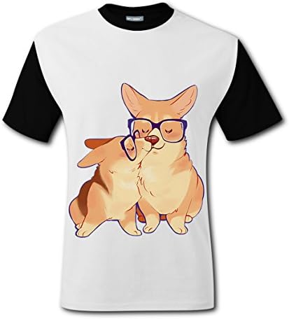 Men's Corgi Smooch T-shirt,The Office T-shirts, TV show T-shirts