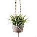 Macrame Plant Hangers Hanging Planters - Handmade 100 Percent Cotton Rope - 50 Inches Long 4 Legs - for Outdoor Indoor - for Pots Up To 10 Inches Diameter - Plant and Pot Not Included