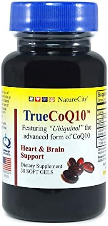 True-CoQ10 Ubiquinol Form Highly Absorbable CoQ10 50mg Kaneka HQ Supplement