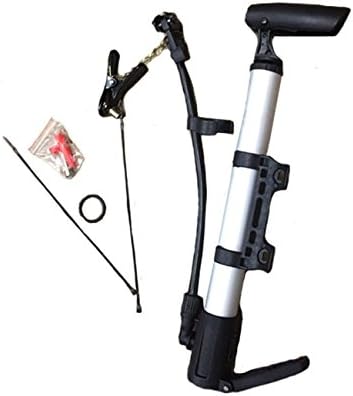 Inflator Tube Bicycle Bike Mounting Cycle Pump Presta Schrader Valves Tyre Tire