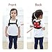 Accmor 3 in 1 Toddler Harness Leash, Cute Child Harness + Baby Anti Lost Tether Strap + Wrist Link, Kid Walking Belt for 1-5 Years Boys and Girls to Zoo or Mall