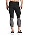 Mission Men's VaporActive Transformer 3/4 Training Tights, Moonless Night, X-Large