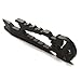 EDC multitool keychain knife kit Skull Keychain beer opener pocket survival tool (Black)