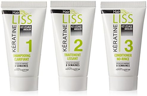 Hairliss Kératine Kit Lissage Brésilien à la Kératine 3 Pièces