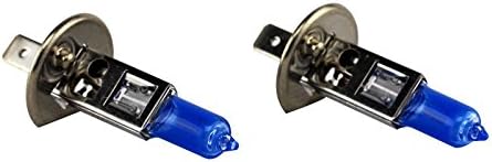 Xencn Car Head Fog Lamp H1 12v 100w 5300k Xenon Cool Blue Light Bulbs for Off Load Use, (Pack of 2)