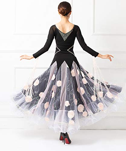 即発送可能 Garuda レディース社交ダンス衣装 ダンス高級ドレス 発表会競技ワンピース サイズオーダー対応 花柄 B07pcl7vr2 画面色 サイズオーダー 新版 Gmi Gkctv Com