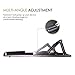 Kenting Light Box Pad Stander Multifunction Rotate in 360° Adjusting 9 Angle Points Skidding Prevented Tracing Holder for Huion or Litup LED Light Table A4 LB4 L4S - Black