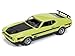 1972 Ford Mustang Mach 1 Lime Green Black Stripes Vintage Muscle Limited Edition to 3,960 Pieces Worldwide 1/64 Diecast Model Car Autoworld 64192/ AWSP016 B