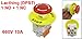 Uxcell s14032800am0476 Red Mushroom Cap 1NO 1NC DPST Emergency Stop Push Button Switch AC 660V 10A