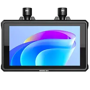 Hollyland Mars M1 Wireless 4K Monitor Video Transmitter Receiver 450ft HDMI SDI Transmission System for Mars 4K/300 Pro/400S Pro, 5.5 Touch LCD, 1000 Nits, 3D-LUT, 4K/30fps HDMI, 4 App Monitoring