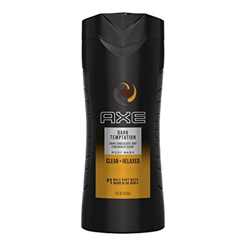 AXE Body Wash for Men, Dark Temptation, 16 oz